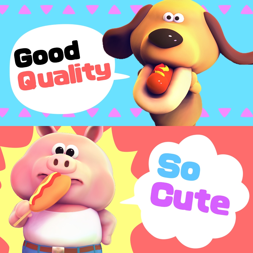 ブランドキャラクター3Dモデル作成します フルスクラッチ作成!リアルポップでキュンかわ狙います! イメージ2