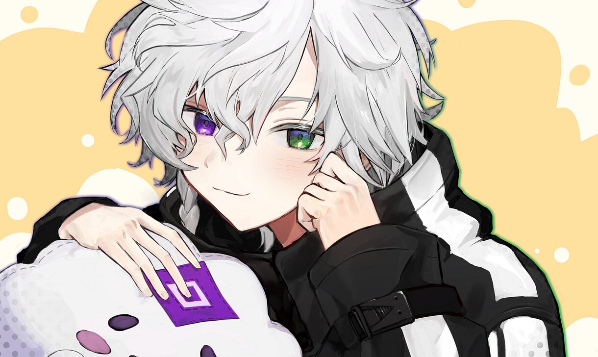 歌ってみたサムネ、グッズ、配信用イラスト描きます 一枚絵描きます！お気軽にご相談ください イメージ2