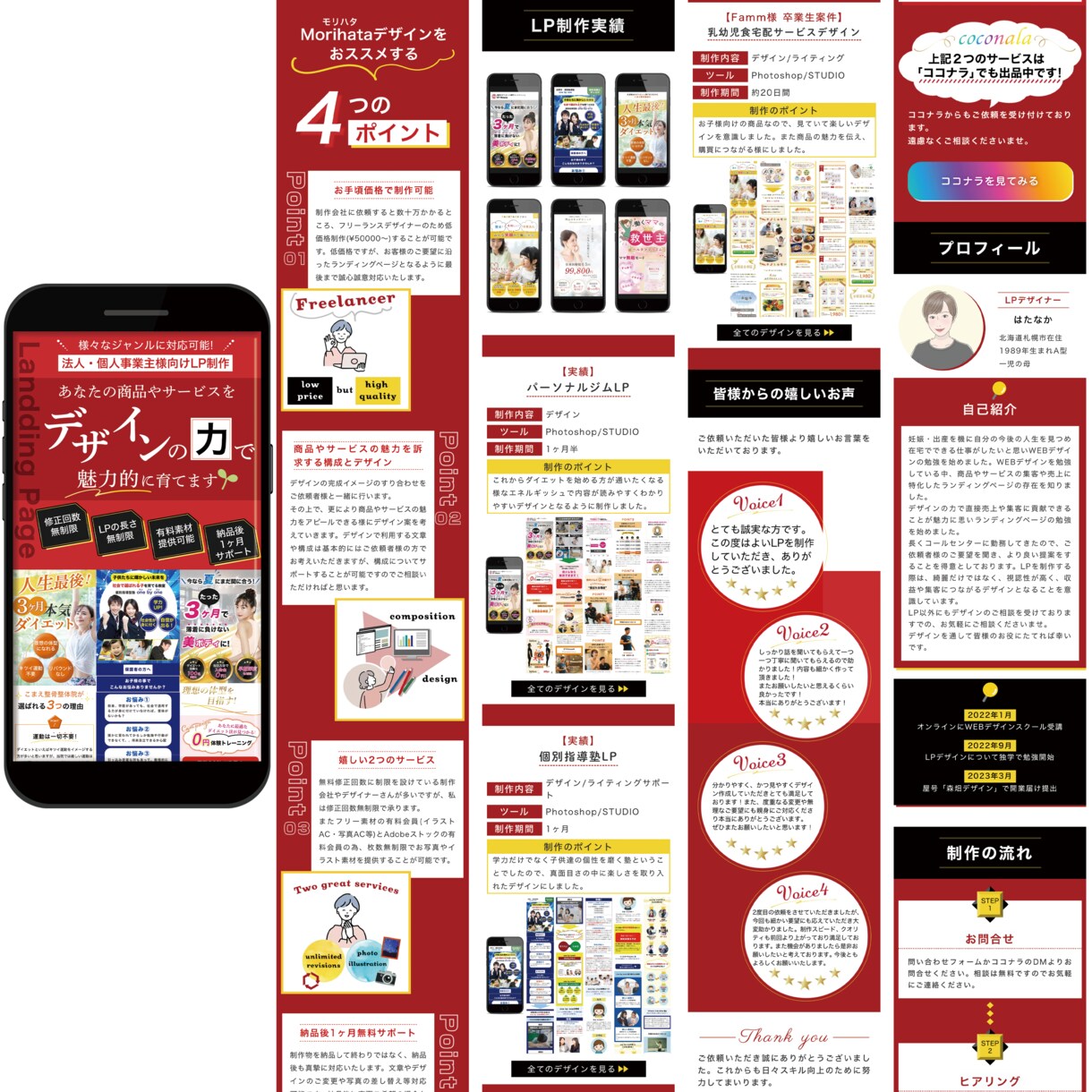 集客と売上につながる高品質LPを制作します 商品やサービスの魅力をUPする完全オーダーメイドLPを制作 イメージ4