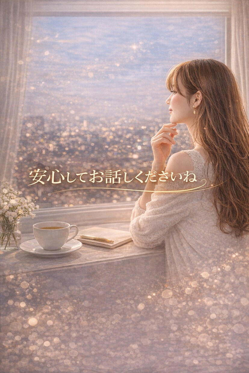 誰かとちょっと話したい！お話しを聞きます 悩み、愚痴、今日あったこと、片思いの相談など♡ イメージ1