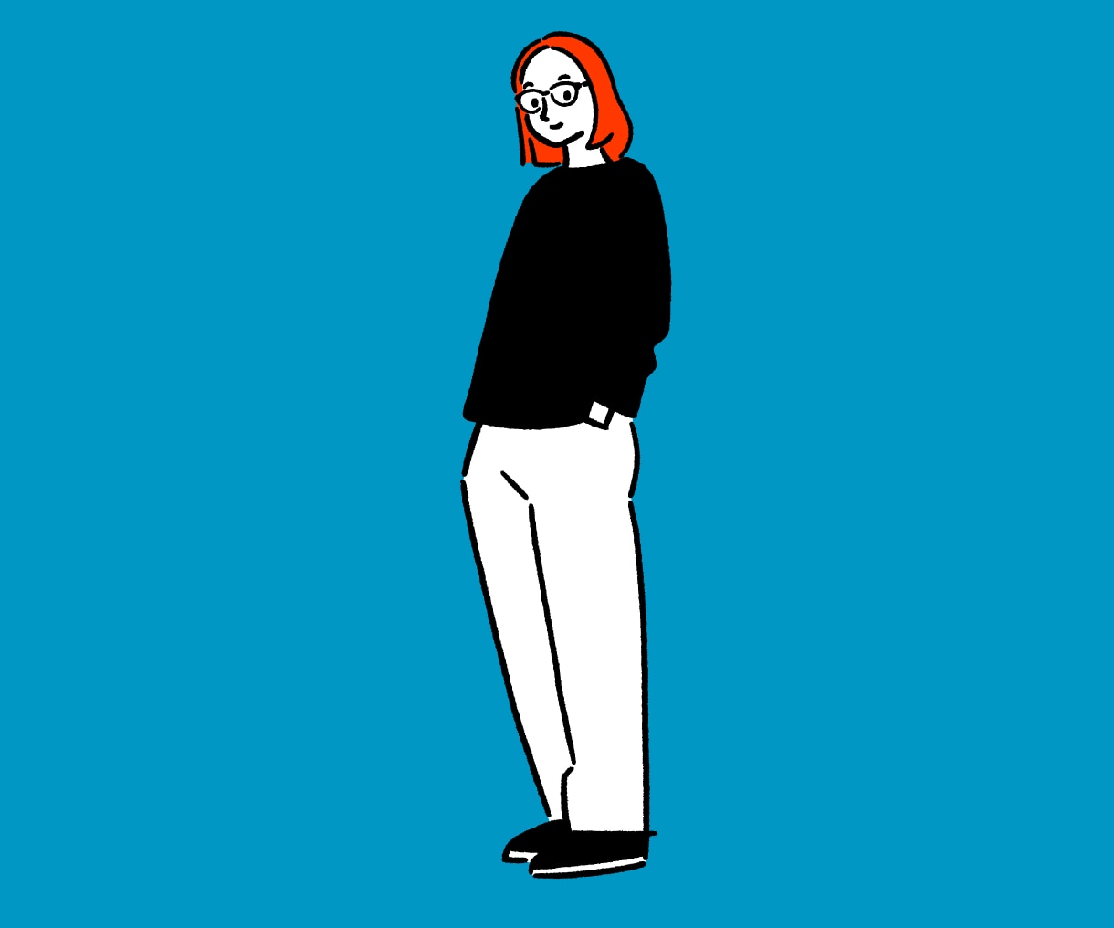 商用利用可！シンプルな線画イラスト描きます ココナラ初めての方も大歓迎！丁寧なヒアリングで形にします イメージ2