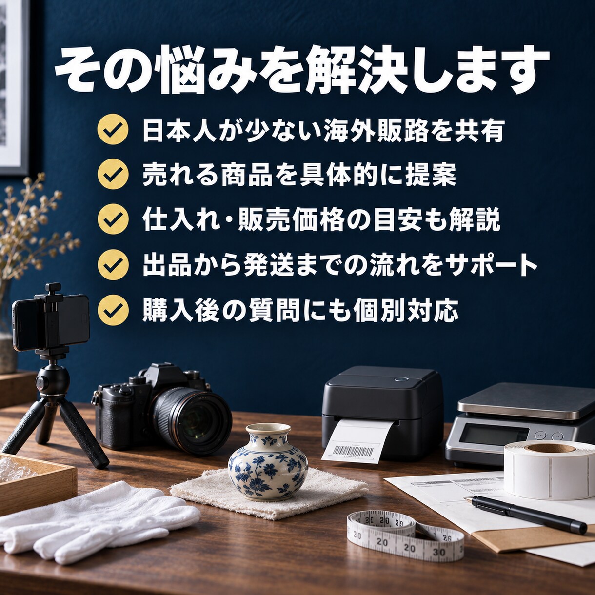 eBayより稼げた！海外オークションサポートします 商品選び・利益計算・出品導線・質問対応、実践ベースで共有！ イメージ3