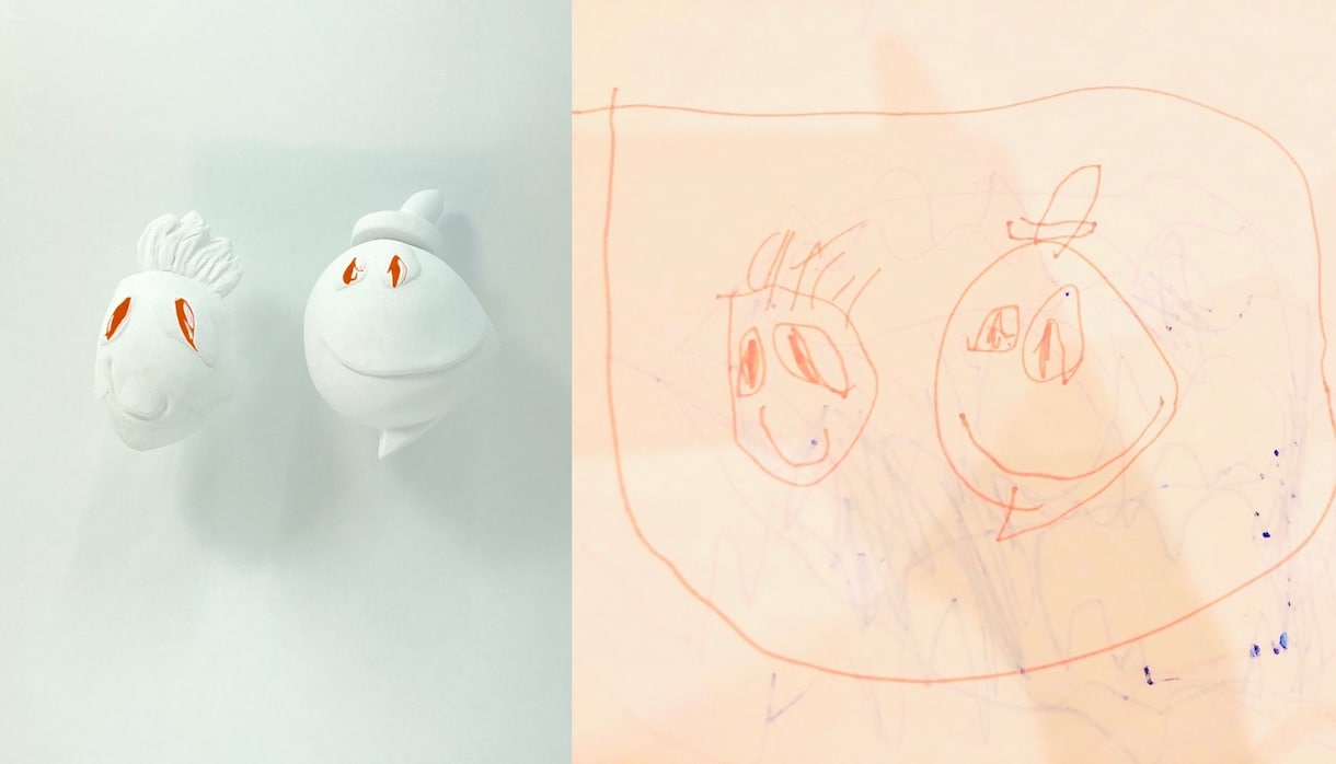 お子様の描いた絵をフィギュアにします 大切な思い出を世界に一つだけのフィギュアに！ イメージ5