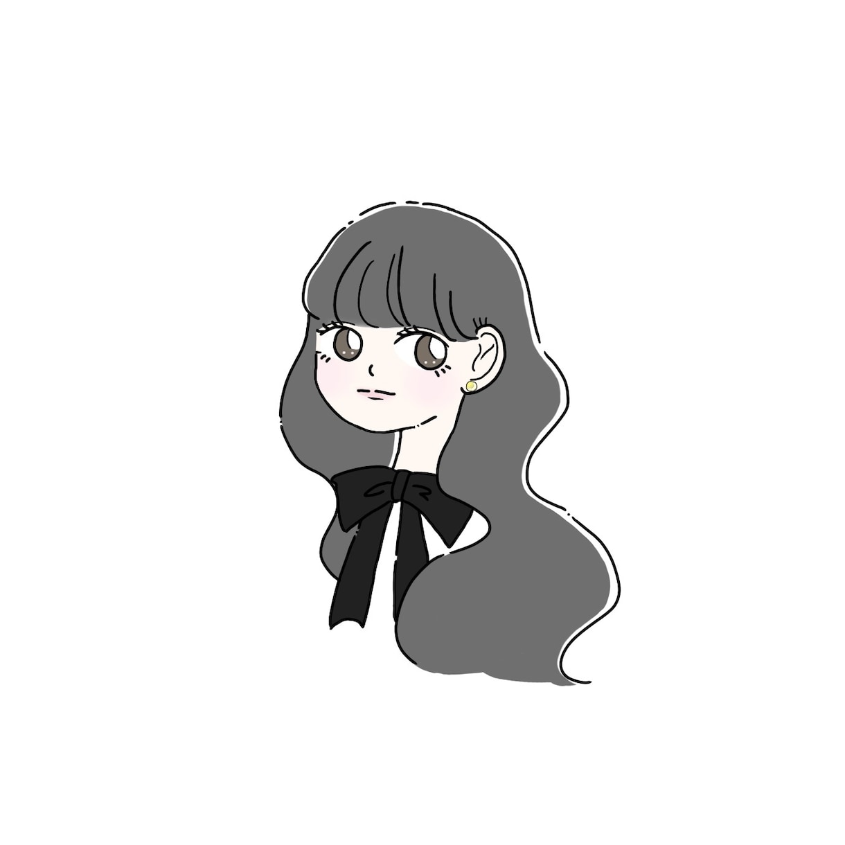 可愛い女の子メインで描きます 緩くて可愛い女の子をたくさん描いてます イメージ2