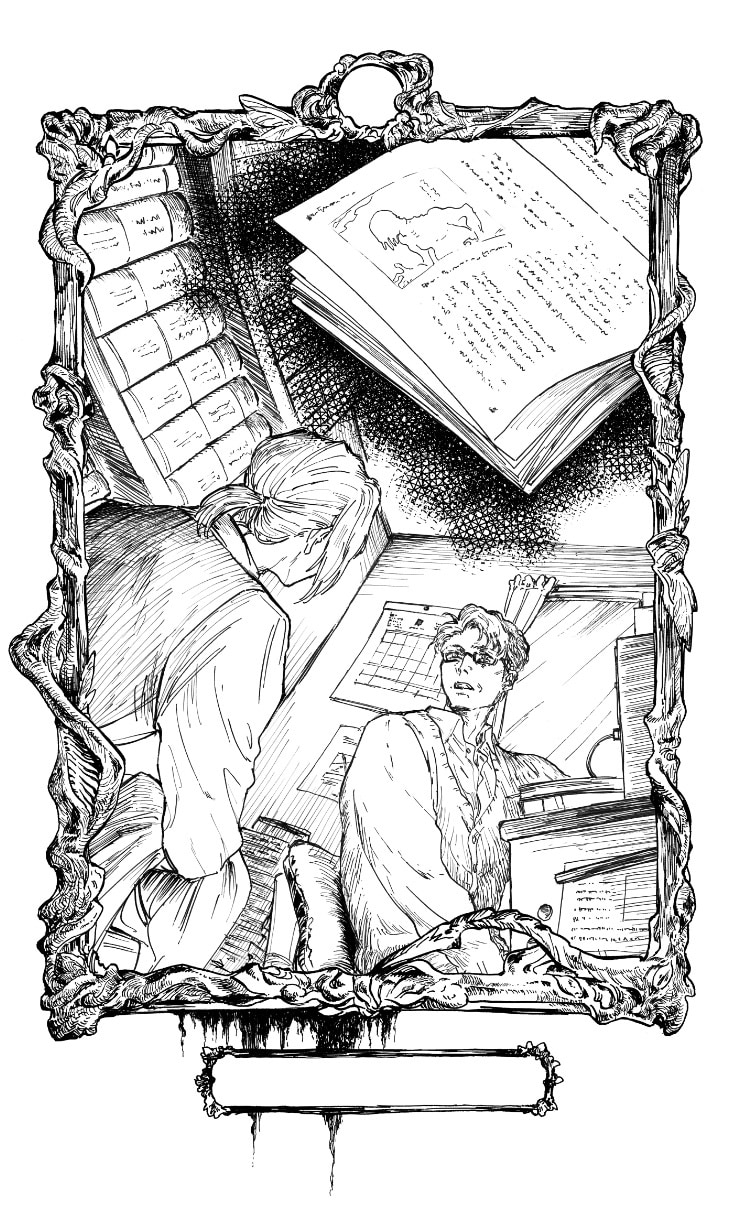 表紙や挿絵のイラスト制作承ります 童話やホラー、シックな作風向けのイラストをお探しの方に イメージ4