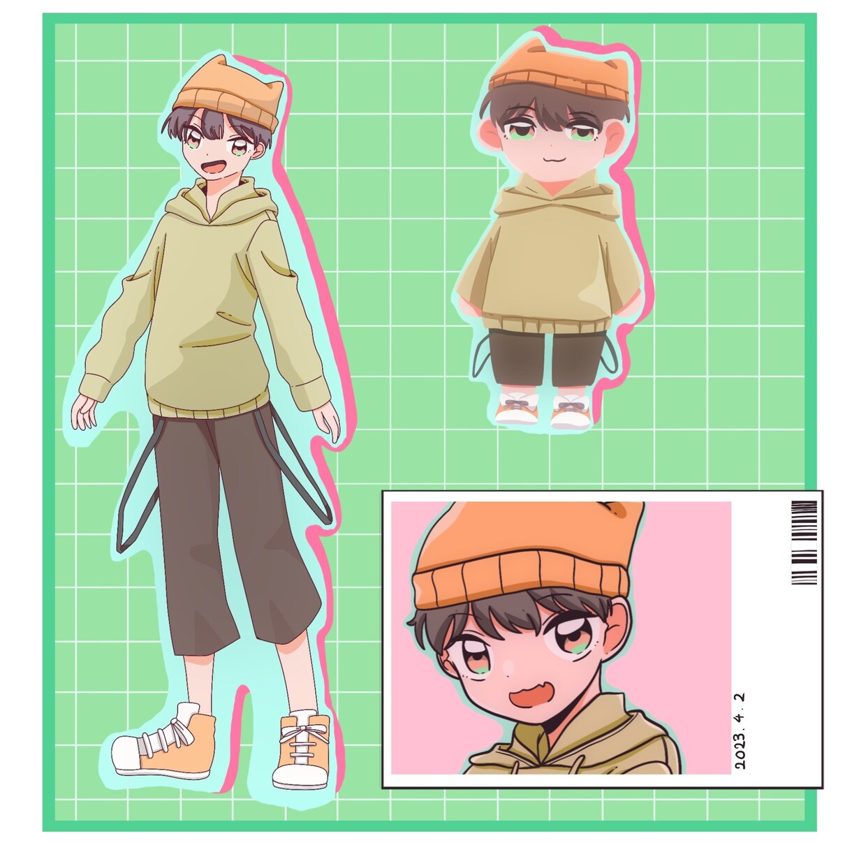 ポップでかわいい人物・イラスト描きます あなたの作品のお手伝いをさせてください！ イメージ8