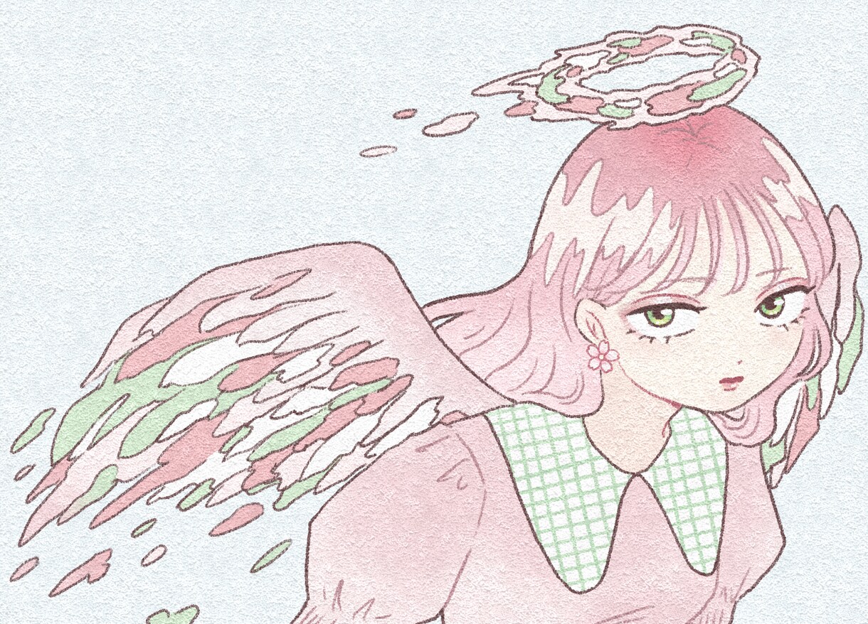 様々なモチーフで天使の女の子を描きます アイコン、ヘッダー、サムネなどに！商用もOK！ イメージ8