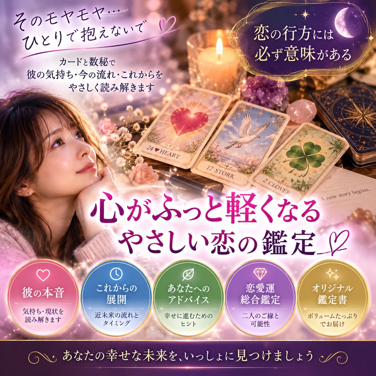 LINEの返事が来ない彼の本音を占います 「連絡が来ない理由と彼の隠れた本音を読み解きます」 イメージ3