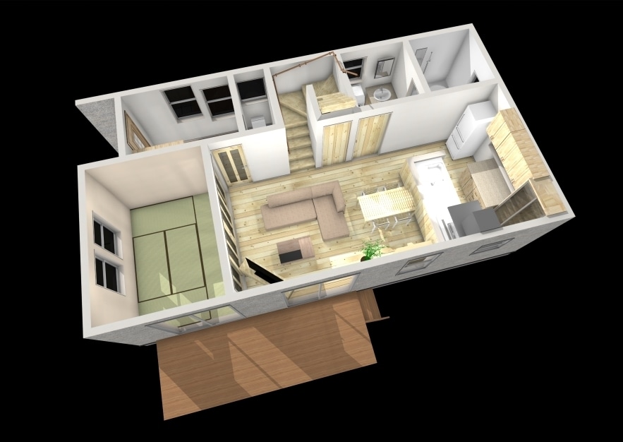 建築CGパースを作成します リーズナブルに活用して受注率ＵＰにお役立てください。 イメージ8