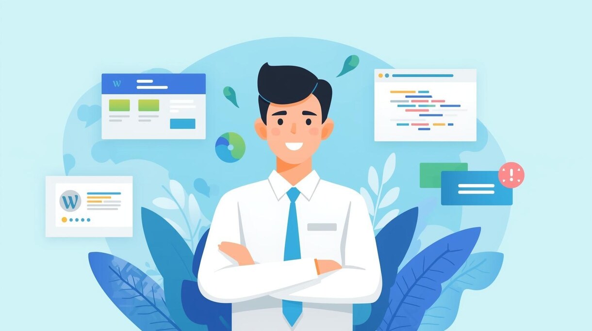 HTML / CSS の修正・調整をします 既存サイトの小規模な修正•調整を中心に対応しています。 イメージ1