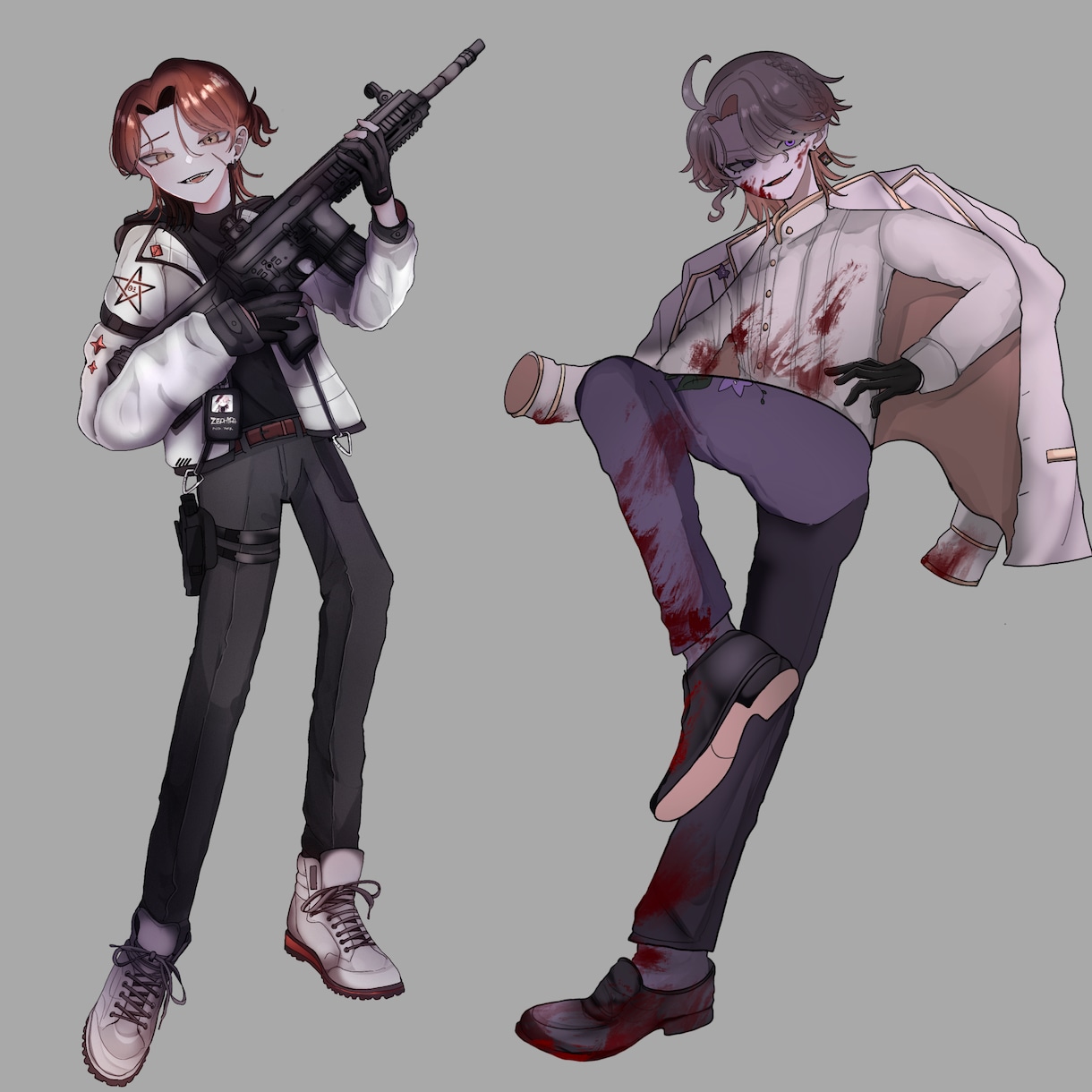 アイコンや立ち絵などのイラスト描きます TRPG立ち絵/顔がいいひとを描くの好きです♡ イメージ4
