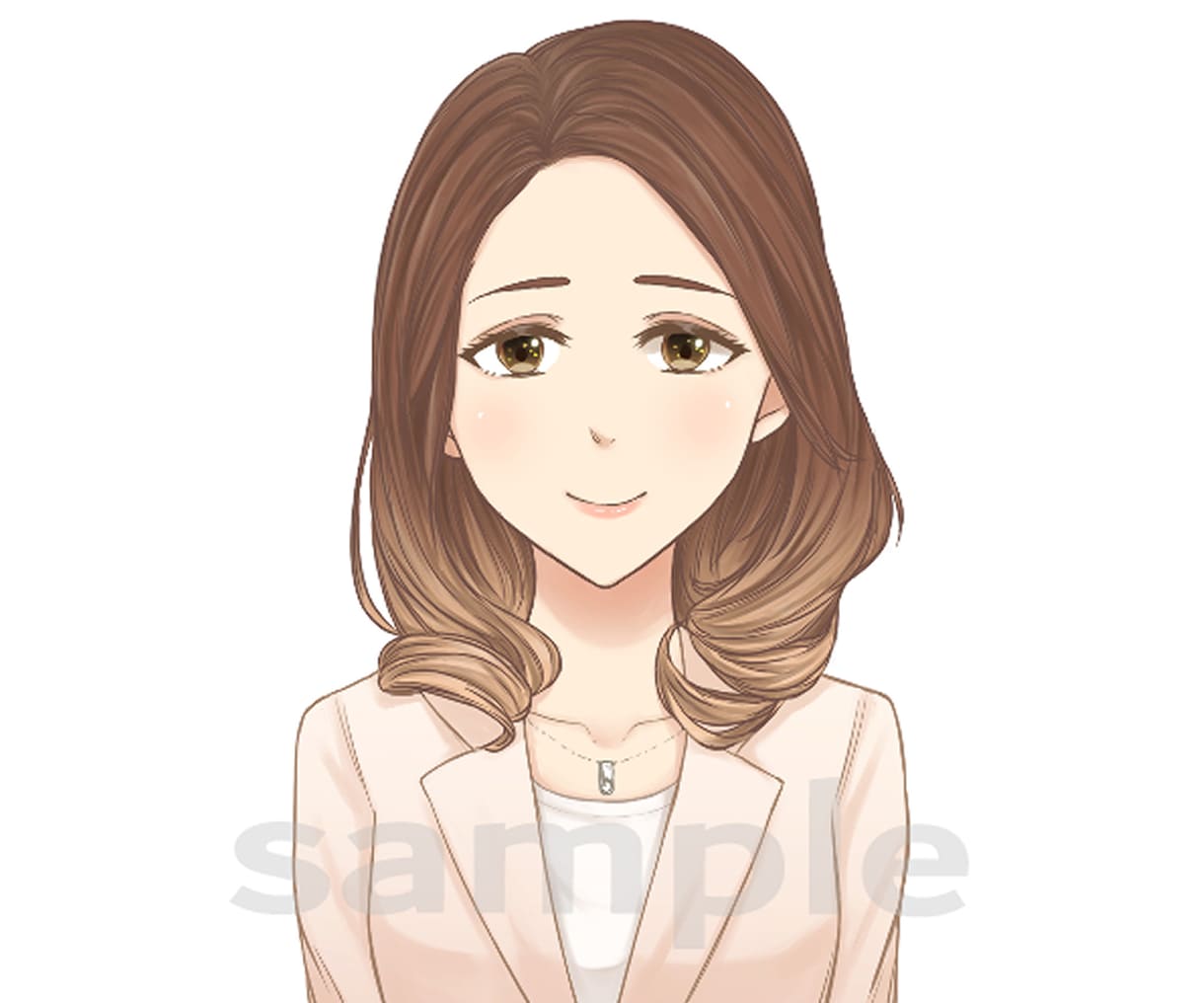可愛く笑顔で華やかなアイコン描きます SNSやブログに！目を惹く素敵な笑顔のアイコンで印象に残る！ イメージ3