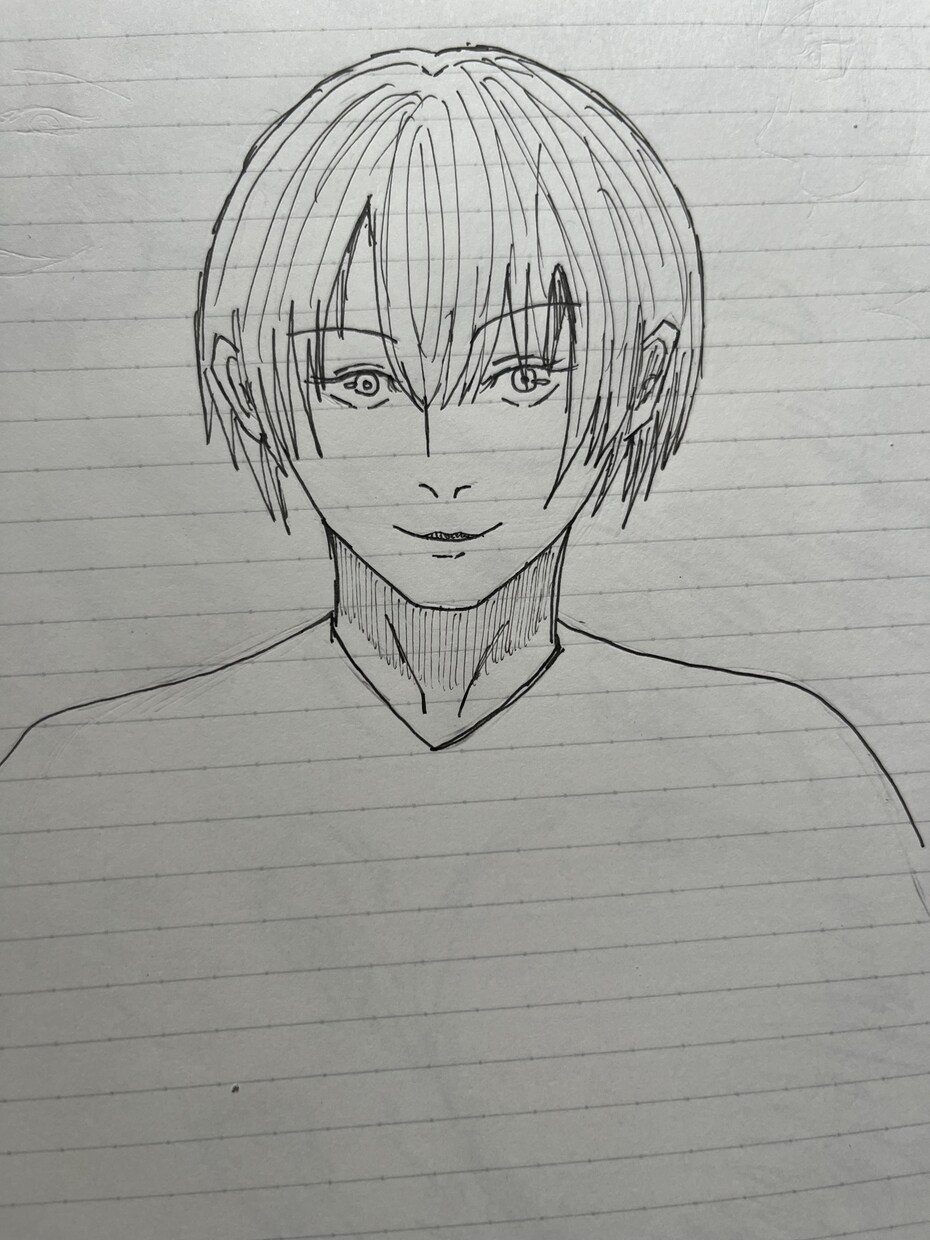 自画像を提示してくれればアニメ風にします 作画としては呪術廻戦や坂本デイズににたような感じです。 イメージ3