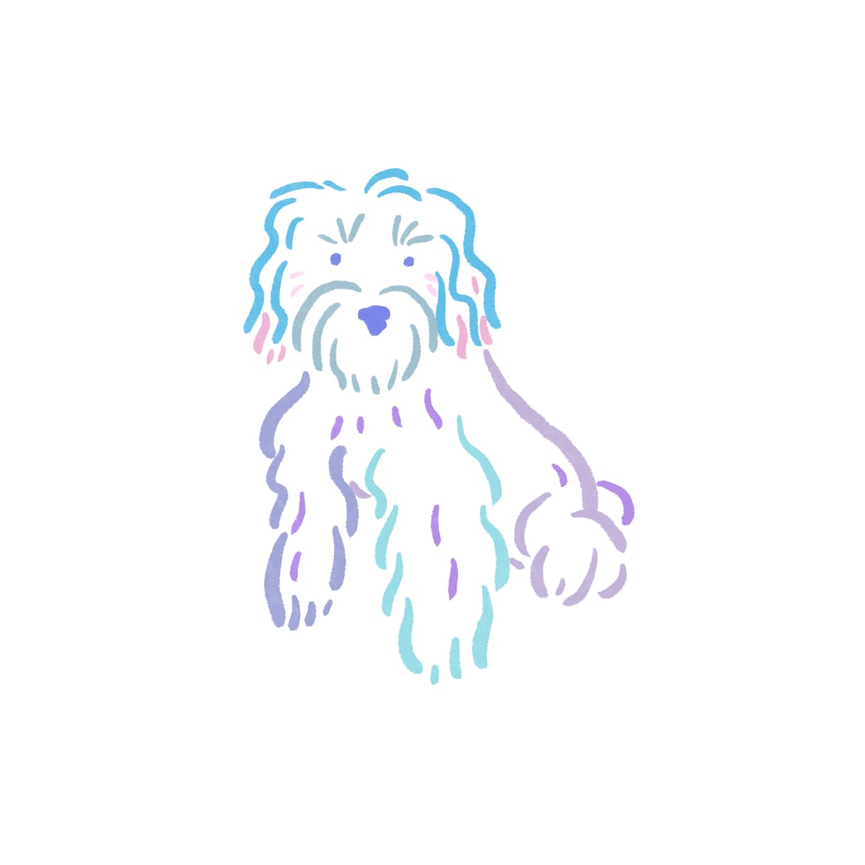 カラフルなペット描いてます オリジナルうちの子イラストどうですか？ イメージ5