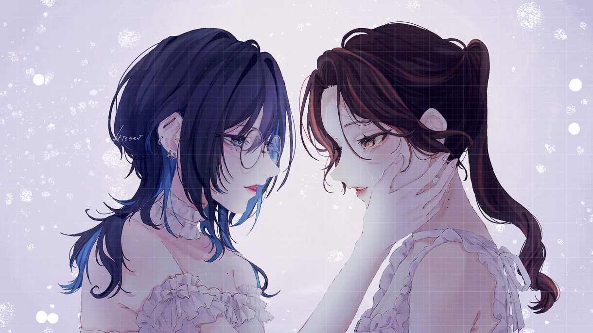 イラスト描きます 綺麗/仄暗い/優しい印象の絵柄をご希望の方へ イメージ3
