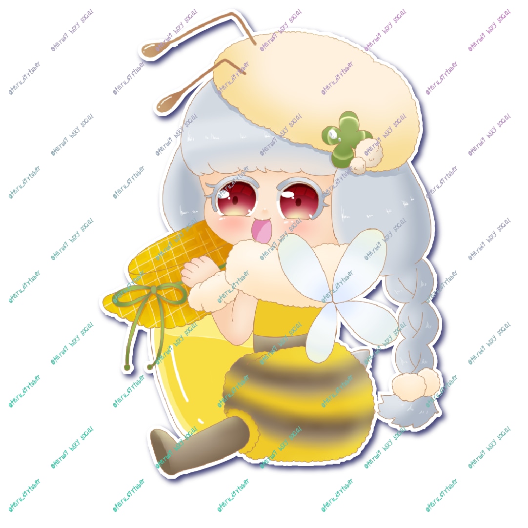 春にっぴたりなキャライラスト描きます アイコン用の背景付きで春を感じられる！商用利用可能！ イメージ3