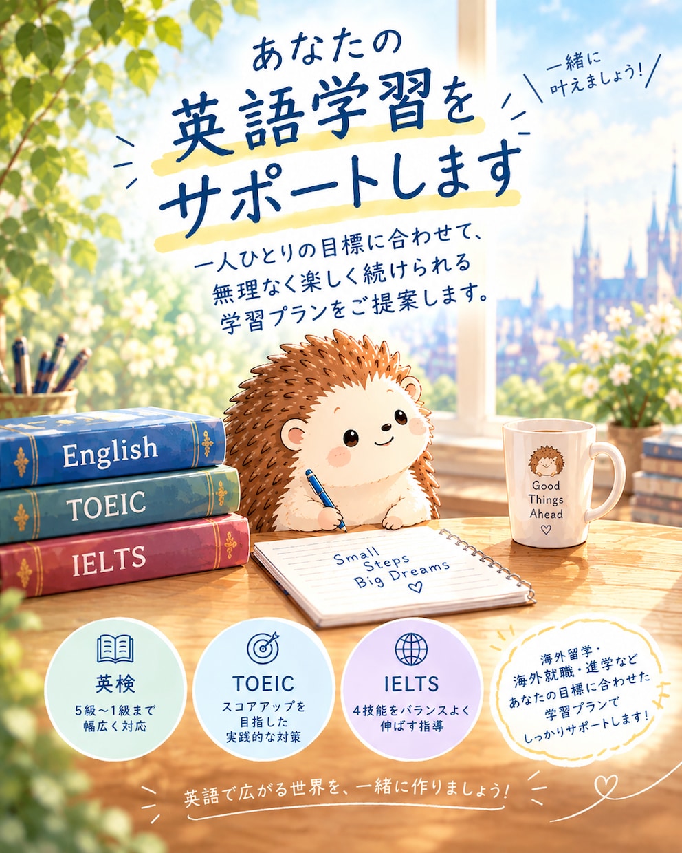 英語コーチング１ヶ月サポートします 「独学では限界を感じている」そんなお悩みはありませんか？ イメージ1