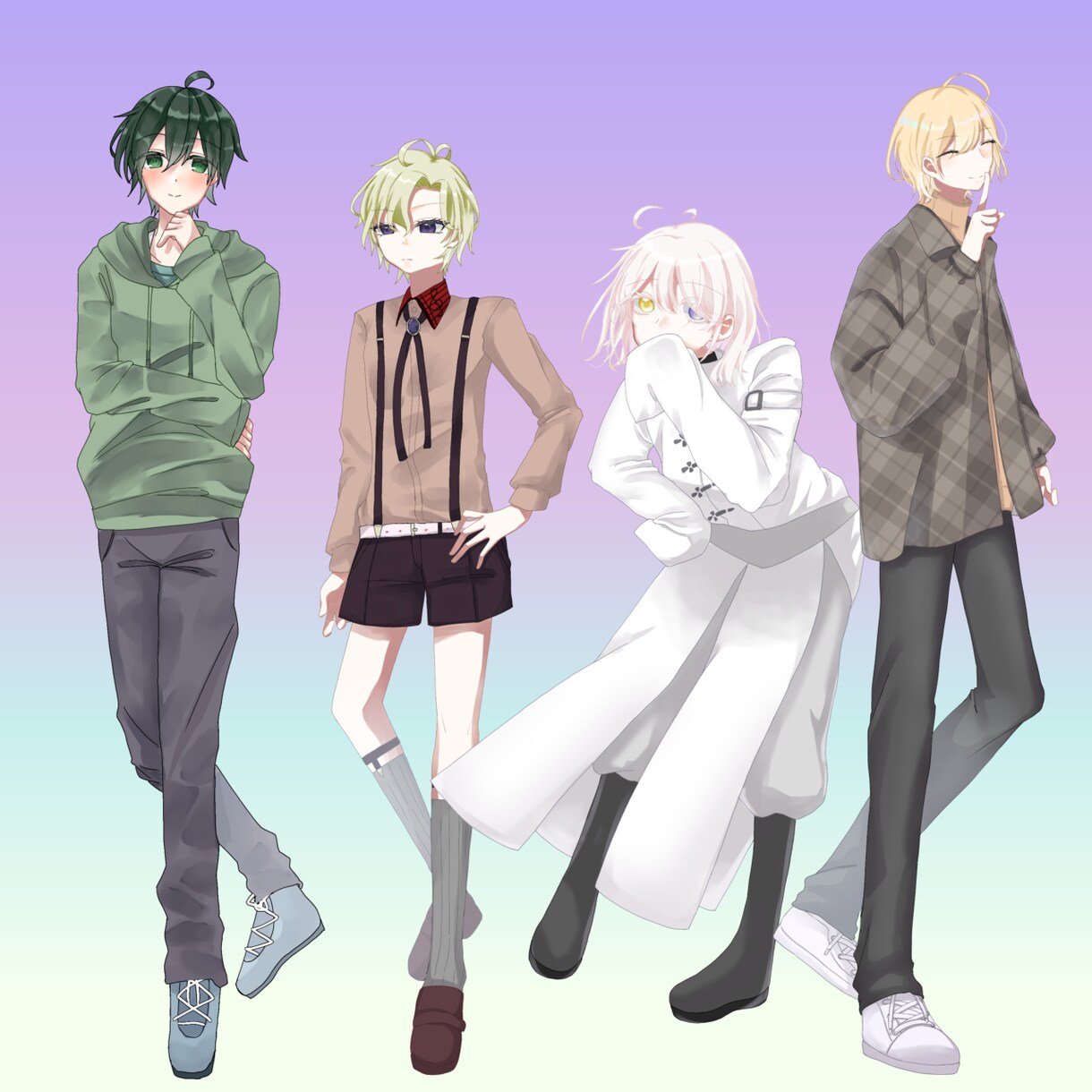 かわいい絵柄でイラスト制作行います 貴方だけのアイコン、立ち絵、デフォルメキャラ作成いたします。 イメージ5