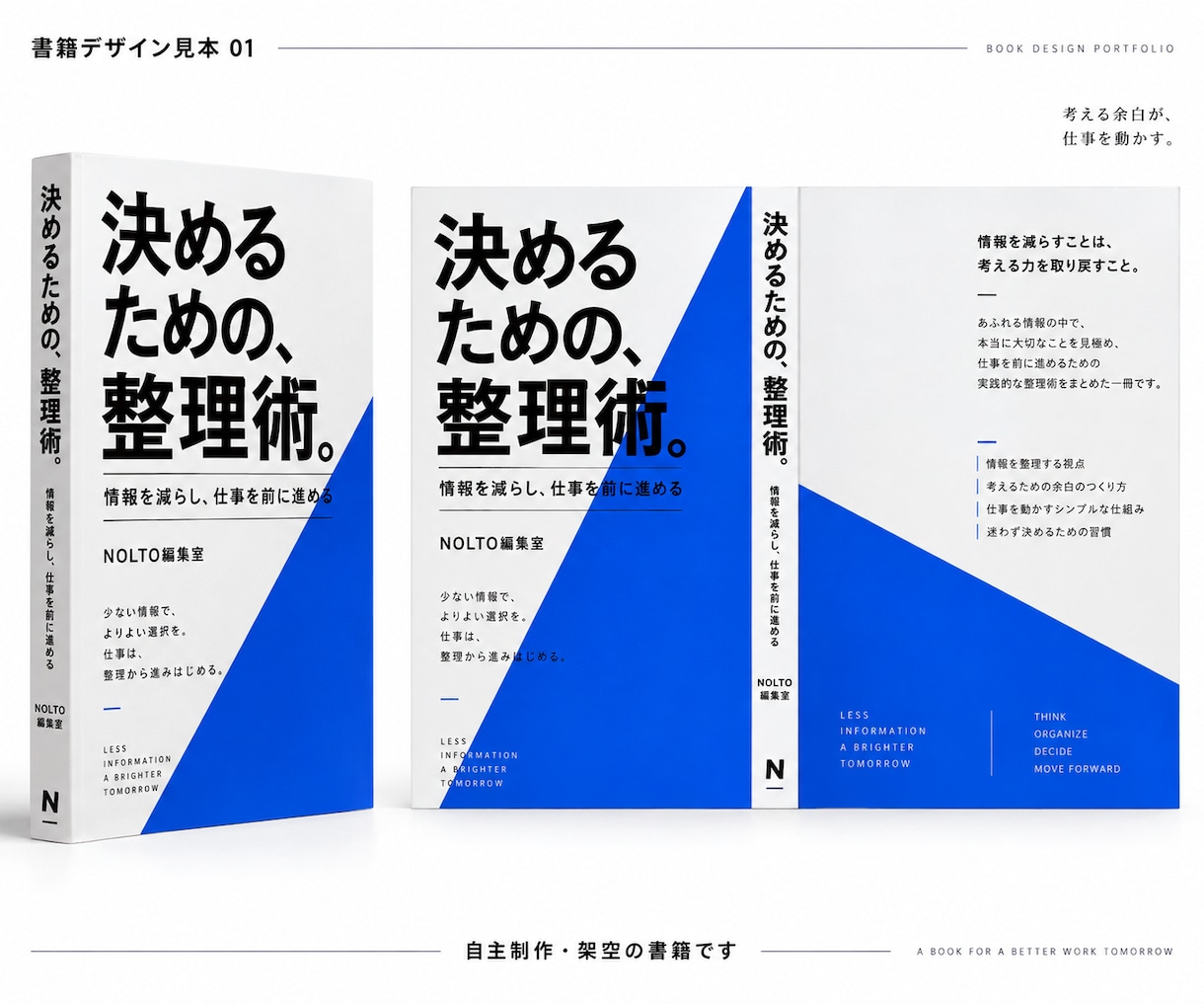 電子書籍と紙の表紙・告知画像まで制作します 初案2方向・修正3回。告知画像2枚と編集用ai付き イメージ2