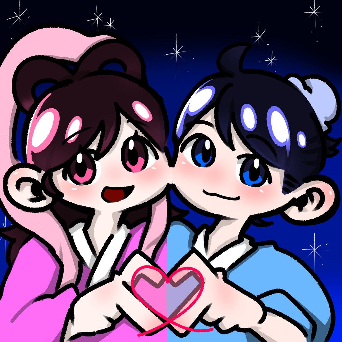 可愛い絵柄で似顔絵を描きます 特別で素敵な似顔絵を描かせていただけませんか？ イメージ9