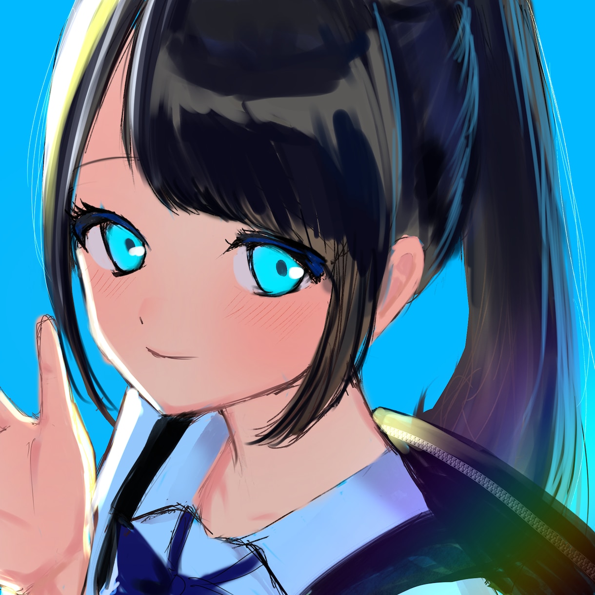 かわいいアニメ風アイコンを作成します キラキラした絵柄や鮮やかな色遣いのアイコンを制作します！ イメージ6