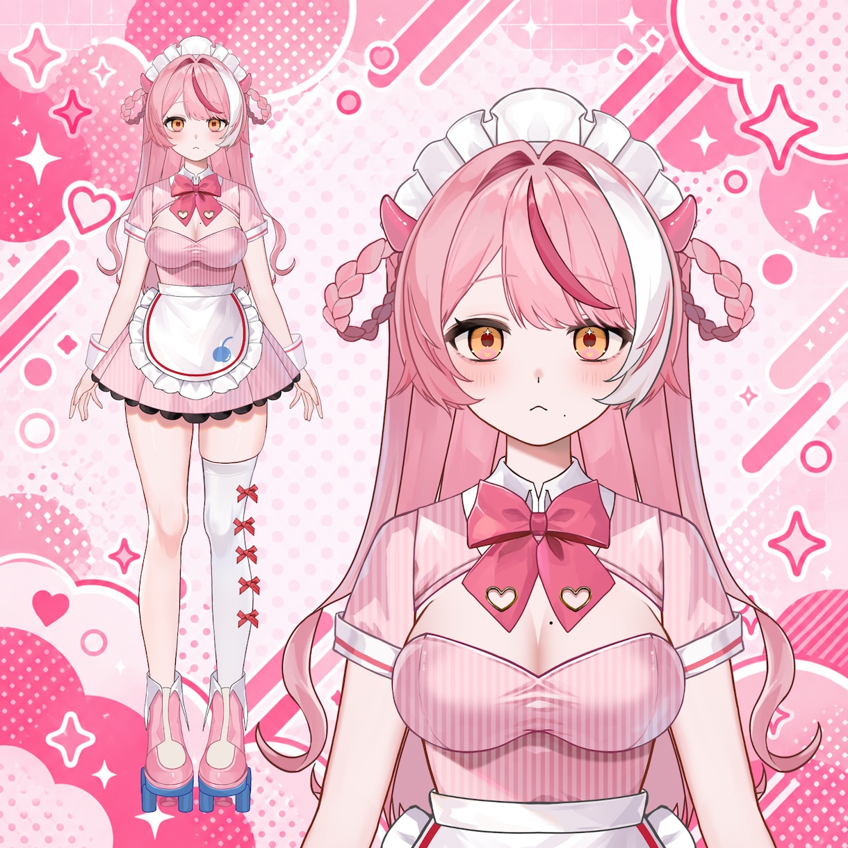 Vtuberモデル高クオリティで制作します 分割お支払い可能！ココナラ限定価格で今なら全行程18万円✨ イメージ3