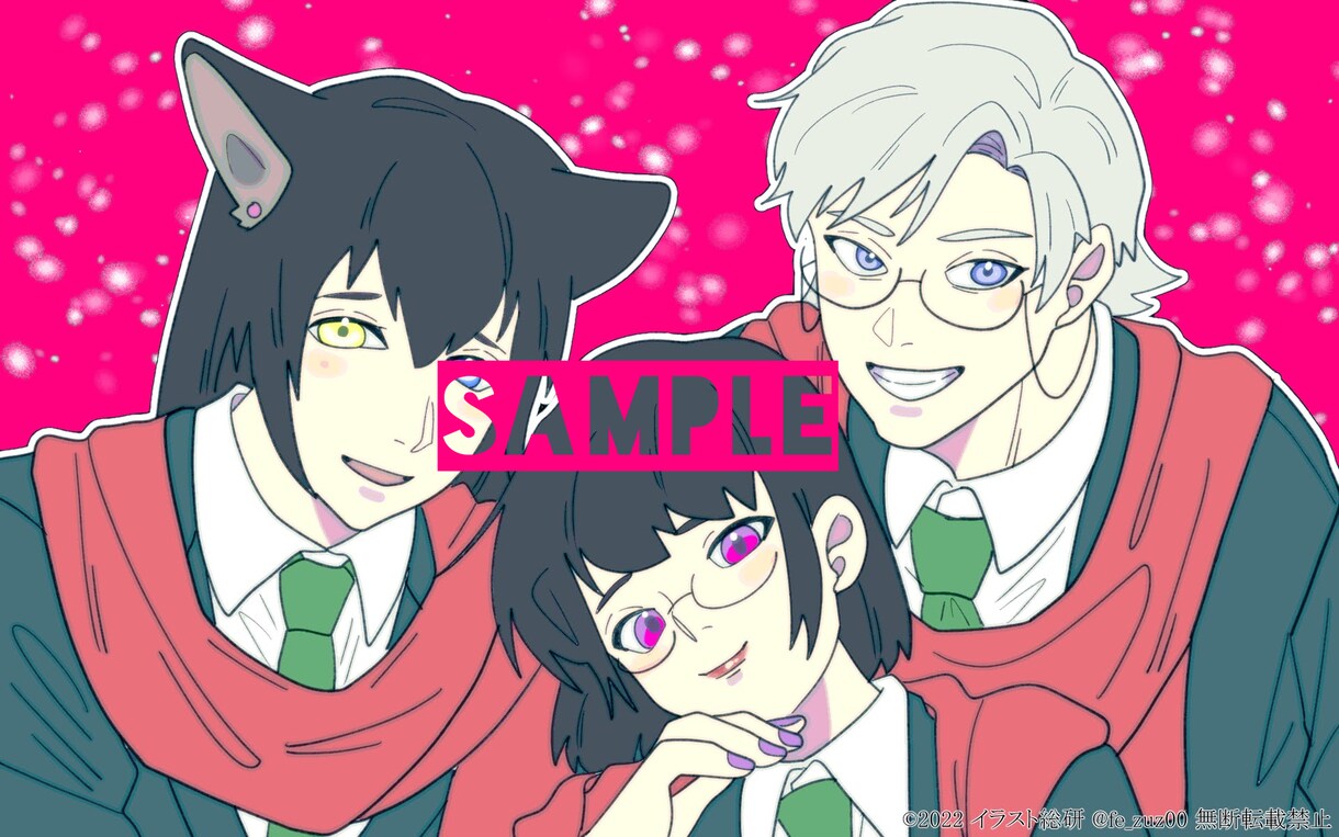 あなただけの素敵なイラストオーダー受付けます 気に入るまで線画リテイク無制限で行います！ イメージ4