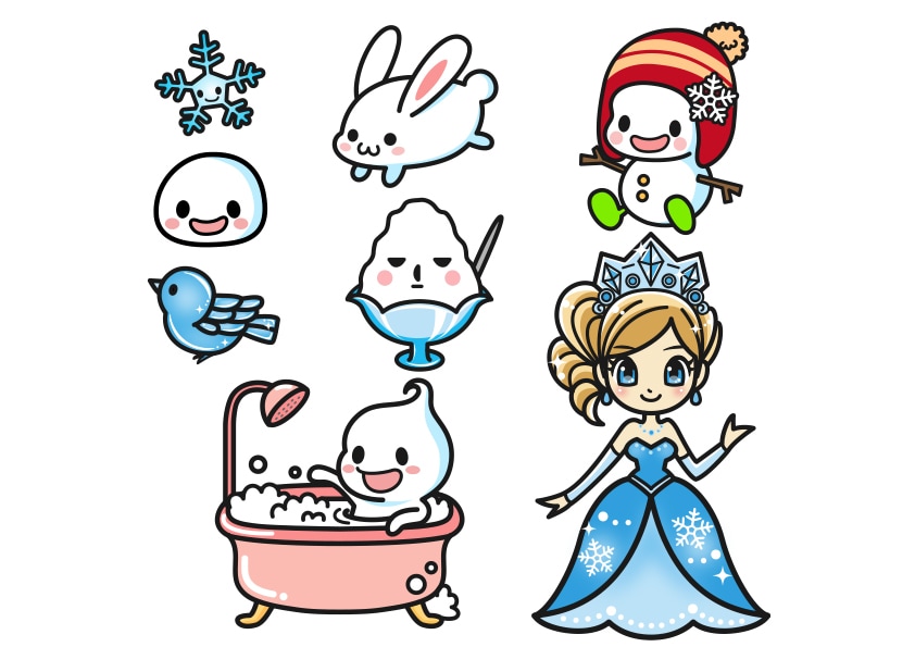商用OK★Aiデータ納品可★キャライラスト描きます Live2D用パーツも可！キャラクター制作おまかせ下さい。 イメージ8