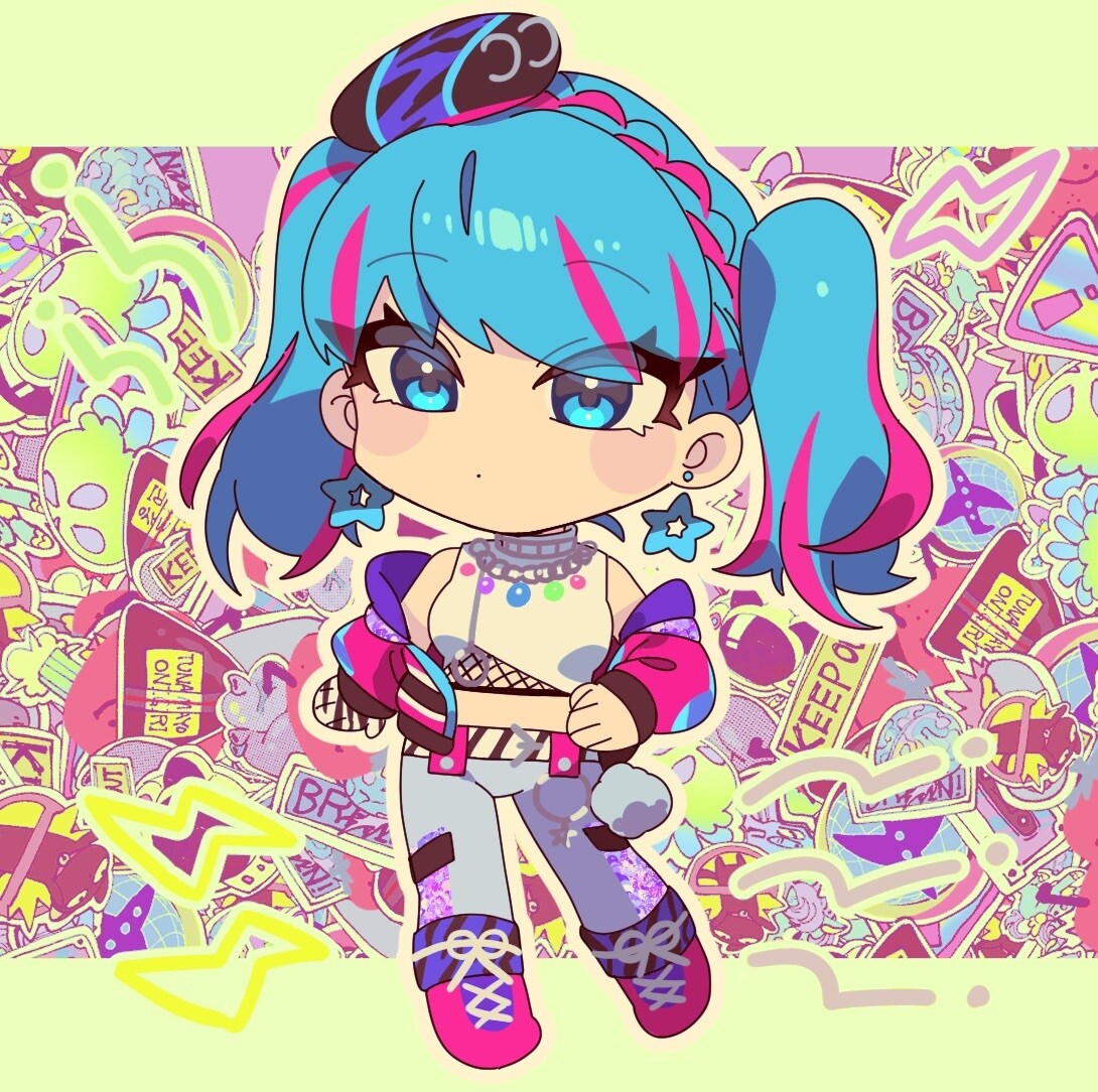 可愛くて目立つ！デフォルメイラスト描きます 動画サムネ等に使えるデフォルメイラストを作成致します！ イメージ3