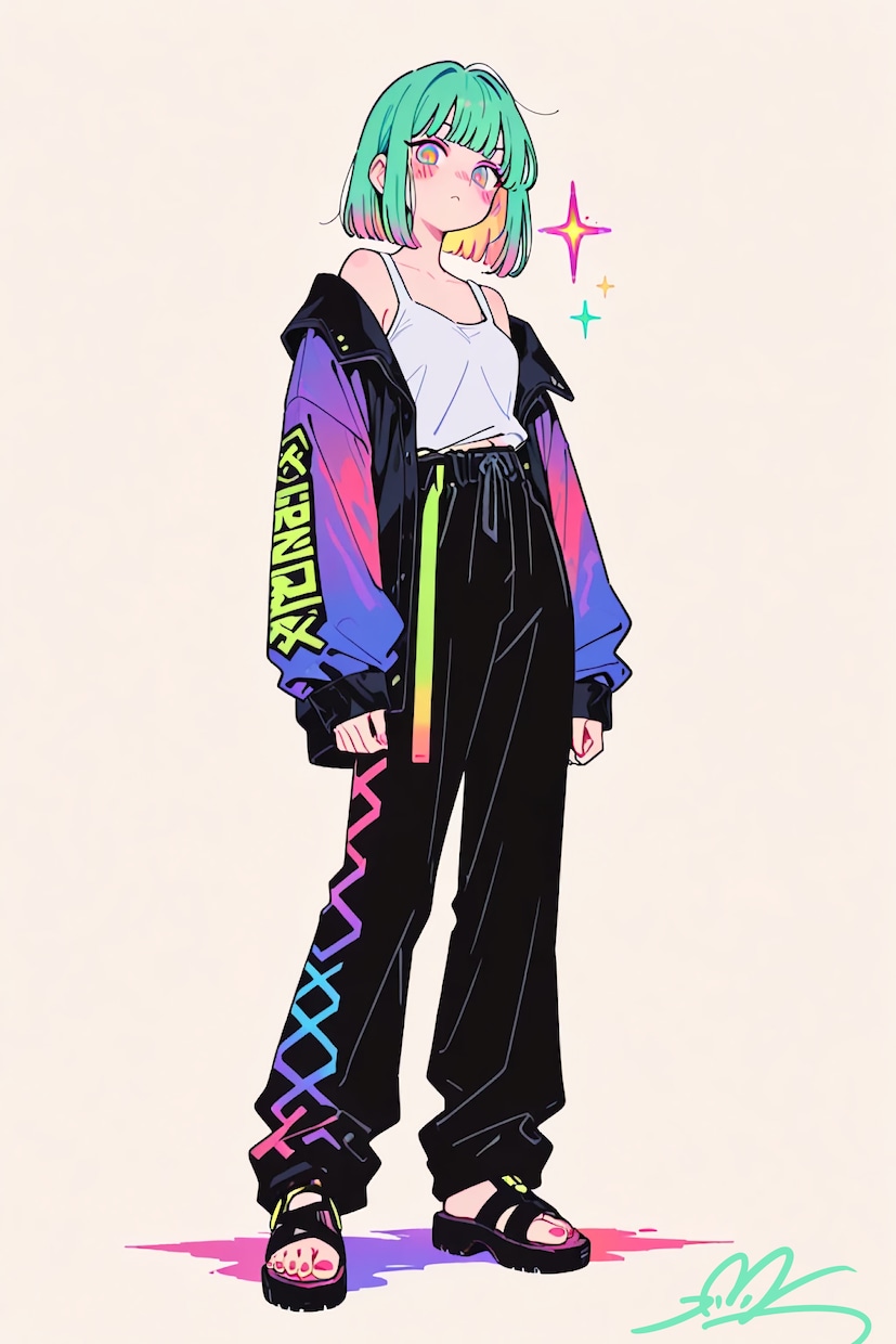 私の絵柄でイラストお描きいたします どしとじご応募よろしくお願いします！ イメージ1