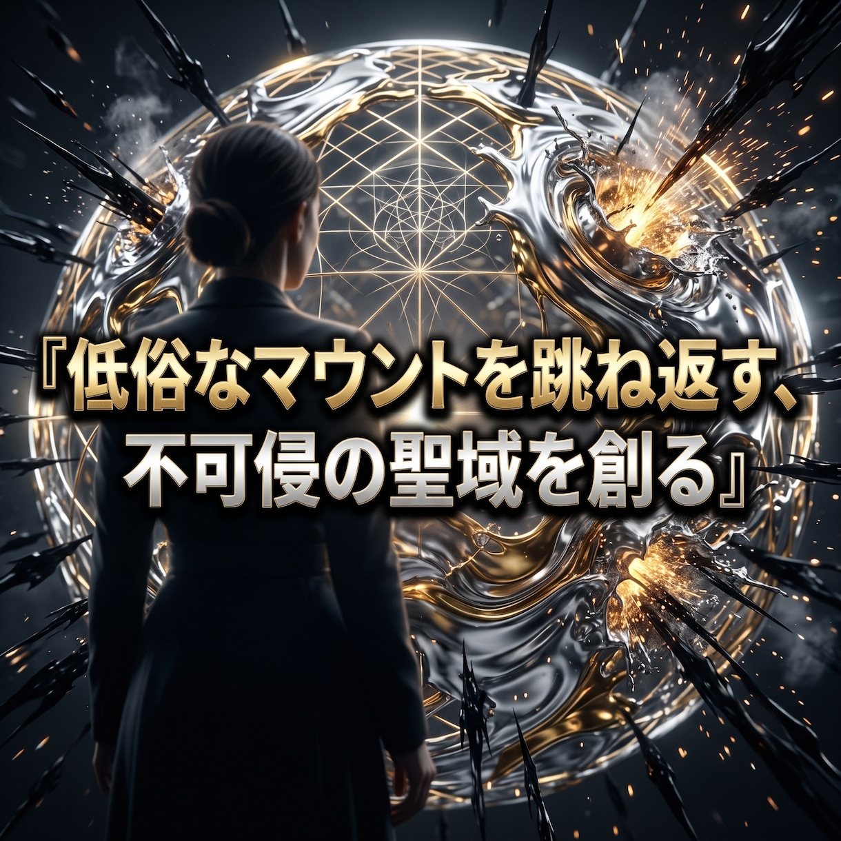 ママ友マウントの因果を覆し高次の威厳を授けます 見下される屈辱は終結。高次元の覇気で周囲がひれ伏す特別席へ イメージ1