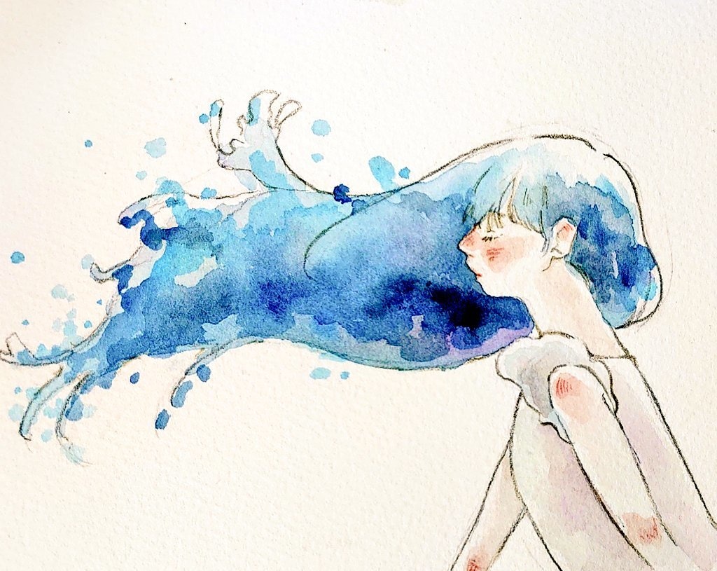 水彩絵具でInstagram等のアイコンを描きます TwitterやInstagram、LINE等のアイコンに… イメージ3