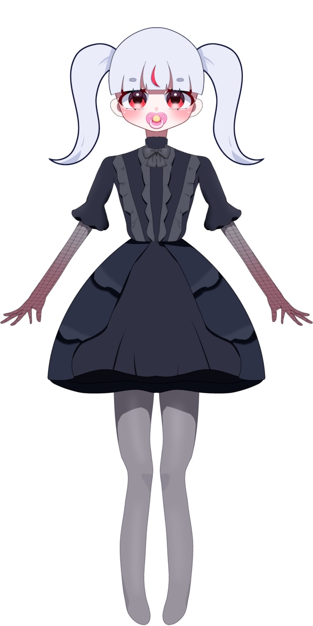 Live2D用パーツ分けイラストを安価で描きます Live2D用のパーツ分けイラストを早く安く描きます！ イメージ2