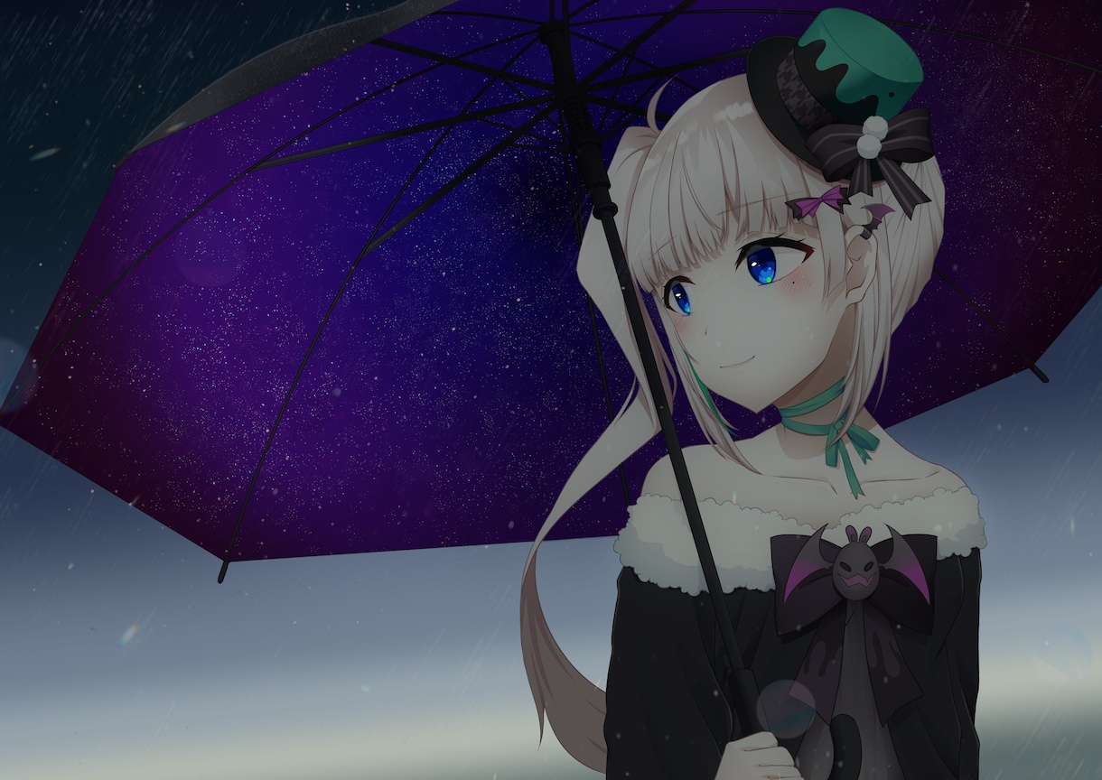 Vtuber、歌ってみた等のイラストを制作します SDキャラ,元動画の絵柄寄せ,アニメーション等柔軟に対応 イメージ1