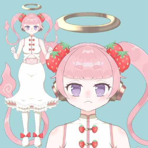 Live2D　キャラデザからモデリングまで承ります VTuberデビューしたい方へ イメージ5