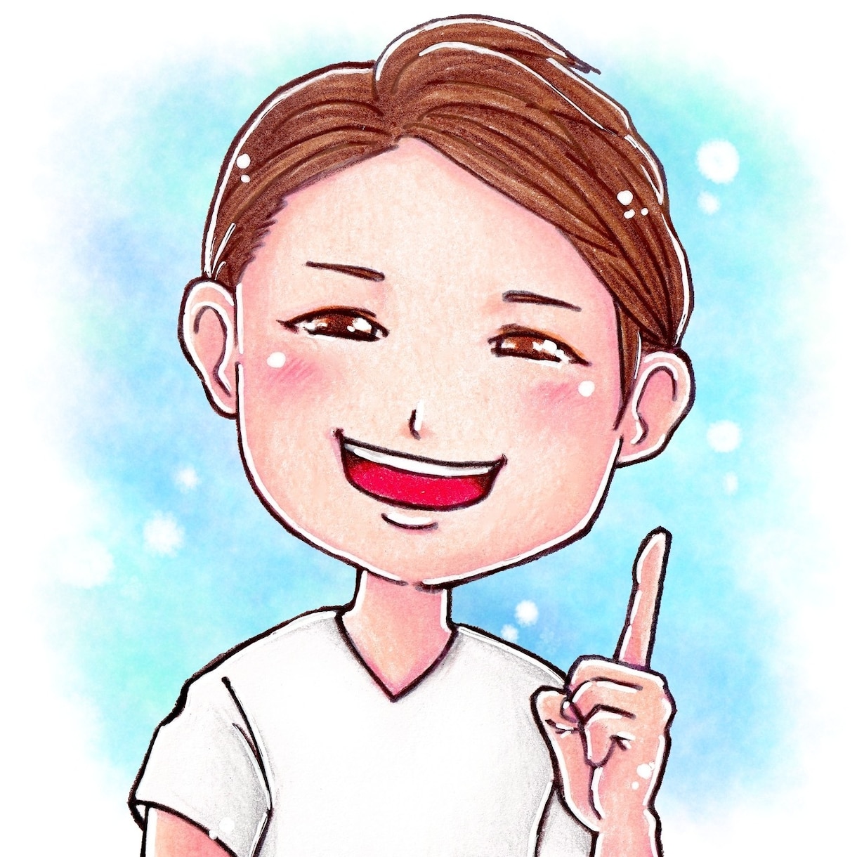 色鉛筆の温かなイラストでSNSアイコン作ります 可愛く、温かな優しい色鉛筆の手描きのアイコンを作ります！ イメージ9