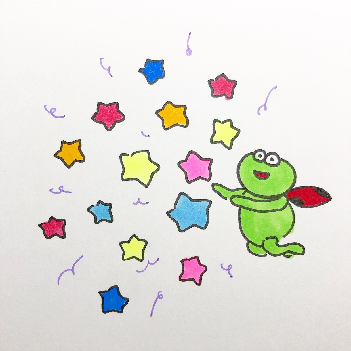 世界に1つのオリジナルイラストを描きます 小さなカードに可愛さを！お気軽にお立ち寄り下さい。 イメージ3