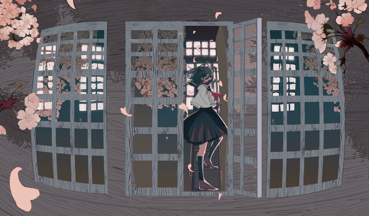 同人誌表紙・挿絵描きます ３Lすべて対応します【一次創作のみ】 イメージ4