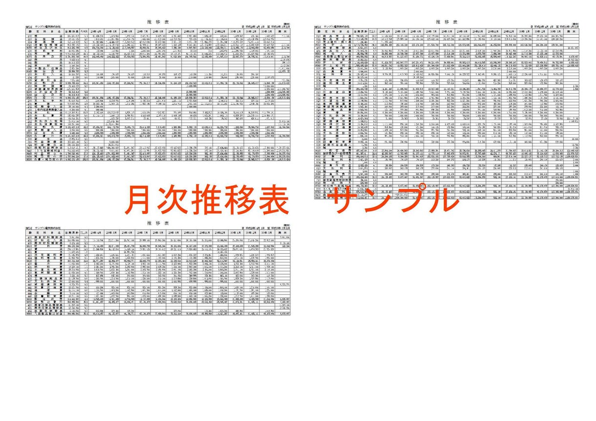 法人及び個人の月次記帳(仕訳)、試算表を作成します 現役で税理士・会計事務所勤務中の為正確な業務処理を行えます。 イメージ2