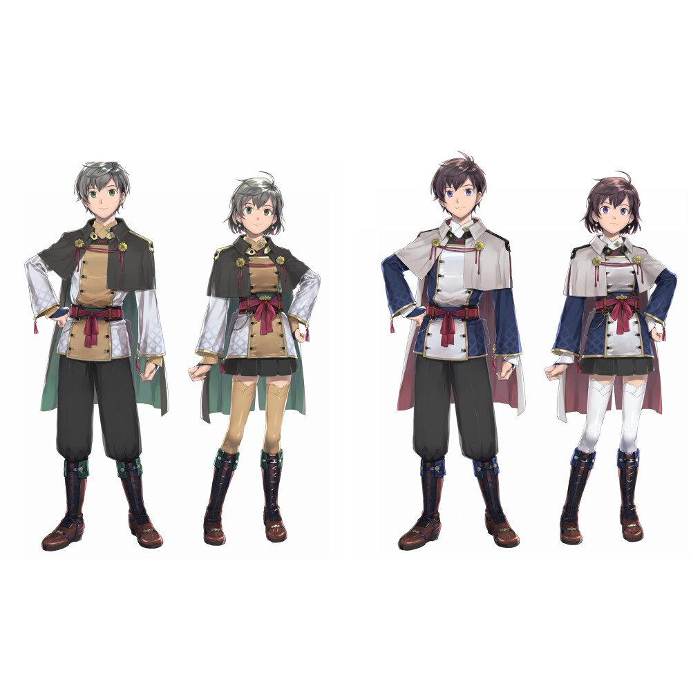 ゲーム等に使用できる立ち絵イラスト作成します 追加分のお値段交渉いたします！ イメージ5