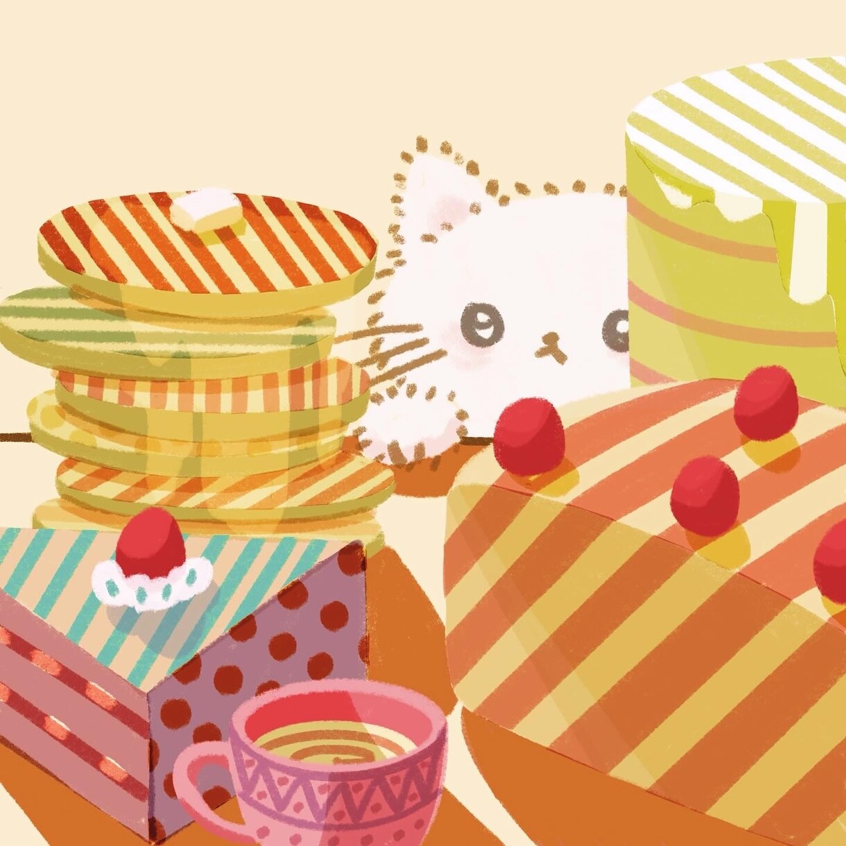 かわいいイラストを描きます 動物や花のイラストが得意です！ イメージ1
