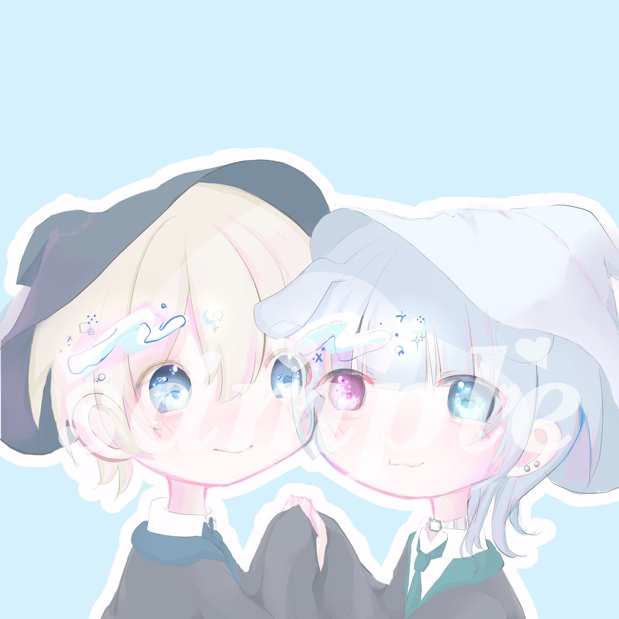 最速1日!SNSアイコンに!イラスト制作します 推し様との夢絵やアイコン向けのイラストお作りします! イメージ2