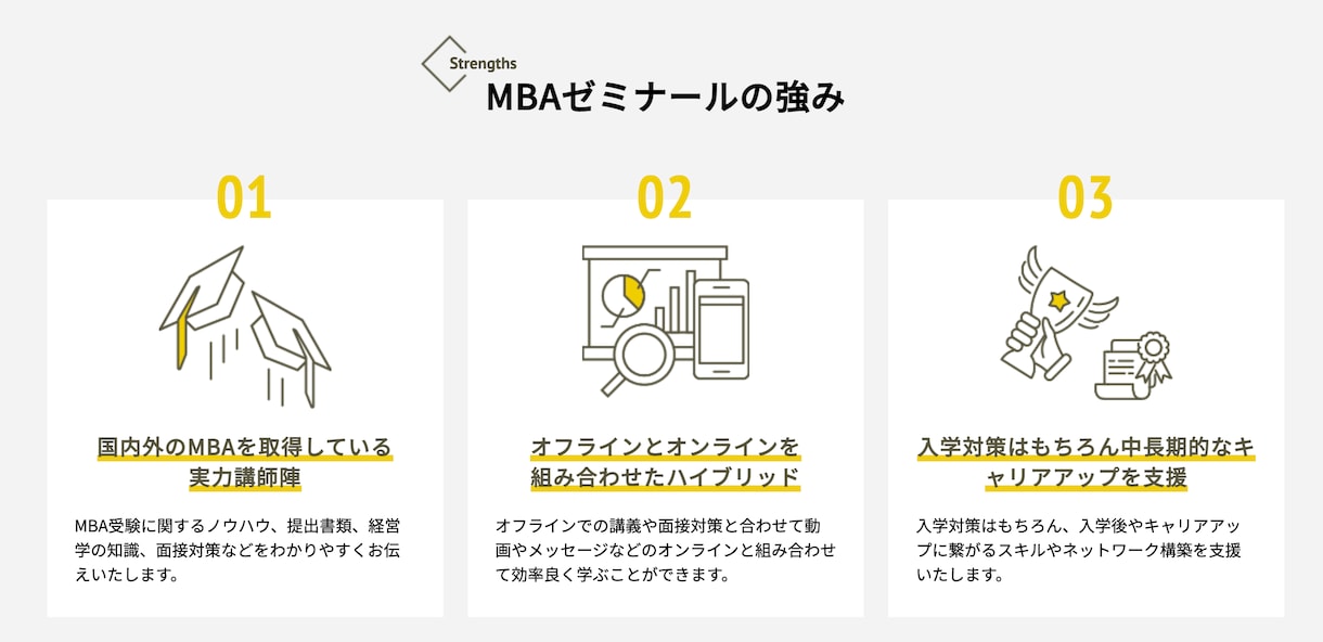 国内ビジネススクール受験の研究計画書添削します 早稲田MBA卒がビジネススクール入学のためのサポート イメージ2