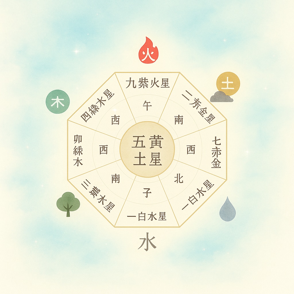 本格的/九星気学（生年月日）で占います 生年月日をもとに、運勢や性格、相性、方位などを読み解きます イメージ1