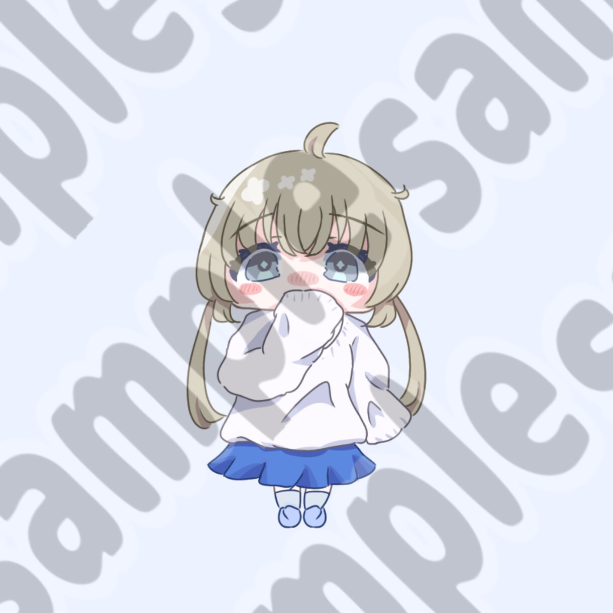 量産アイコンお描きします 髪型だけが違う女の子の量産アイコンをお描きします。 イメージ1