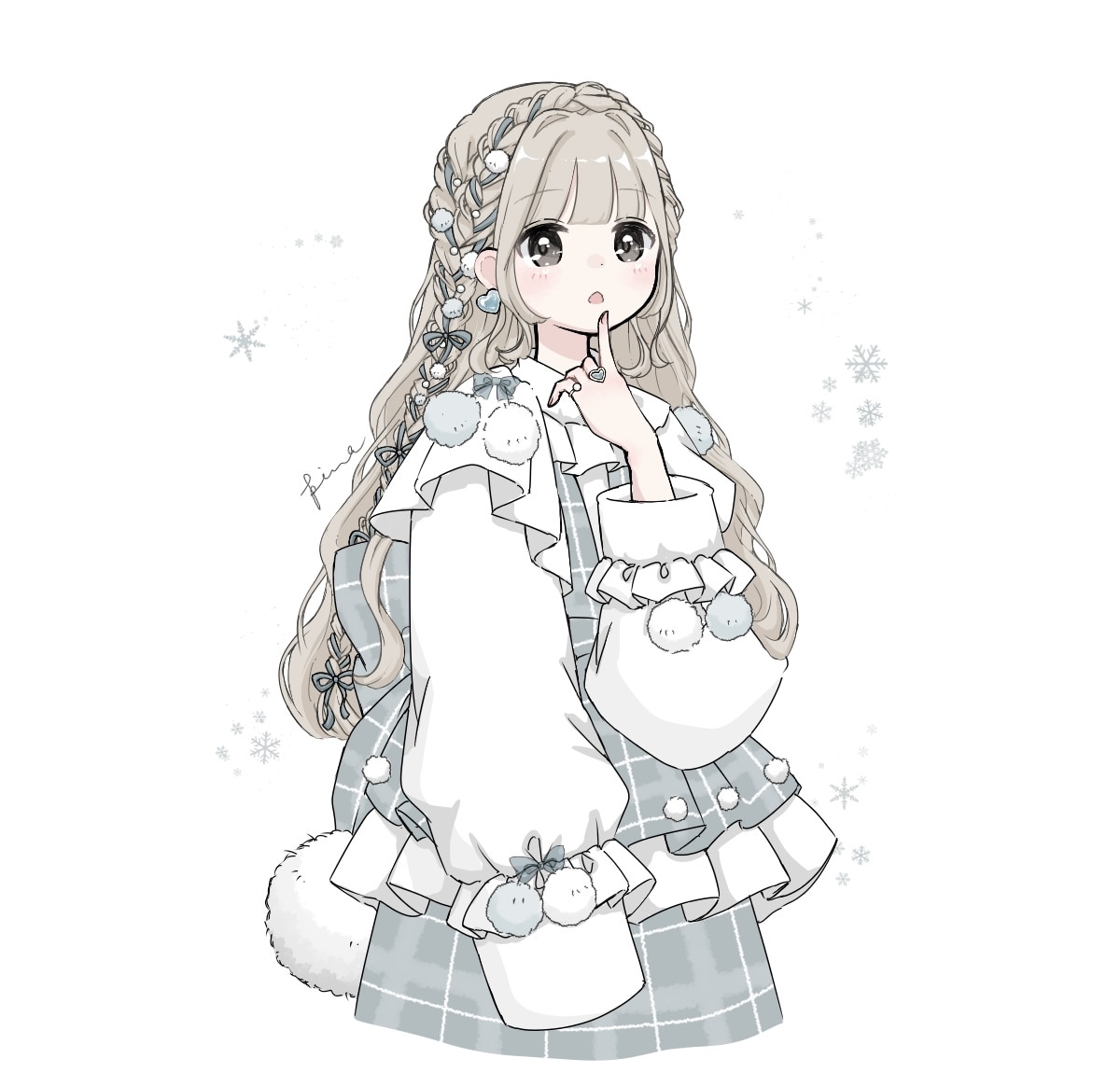 ふわふわポンポンリボン量産イラストをお描きします 基本で色変え、プラスオプションでさらにオリジナルも出せます イメージ1