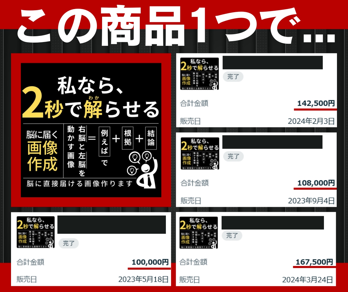 ココナラデザイナー特化！初心者～中級者まで教えます 高単価営業を完全AI化！依頼内容を原文ママで入力するだけ！ イメージ3