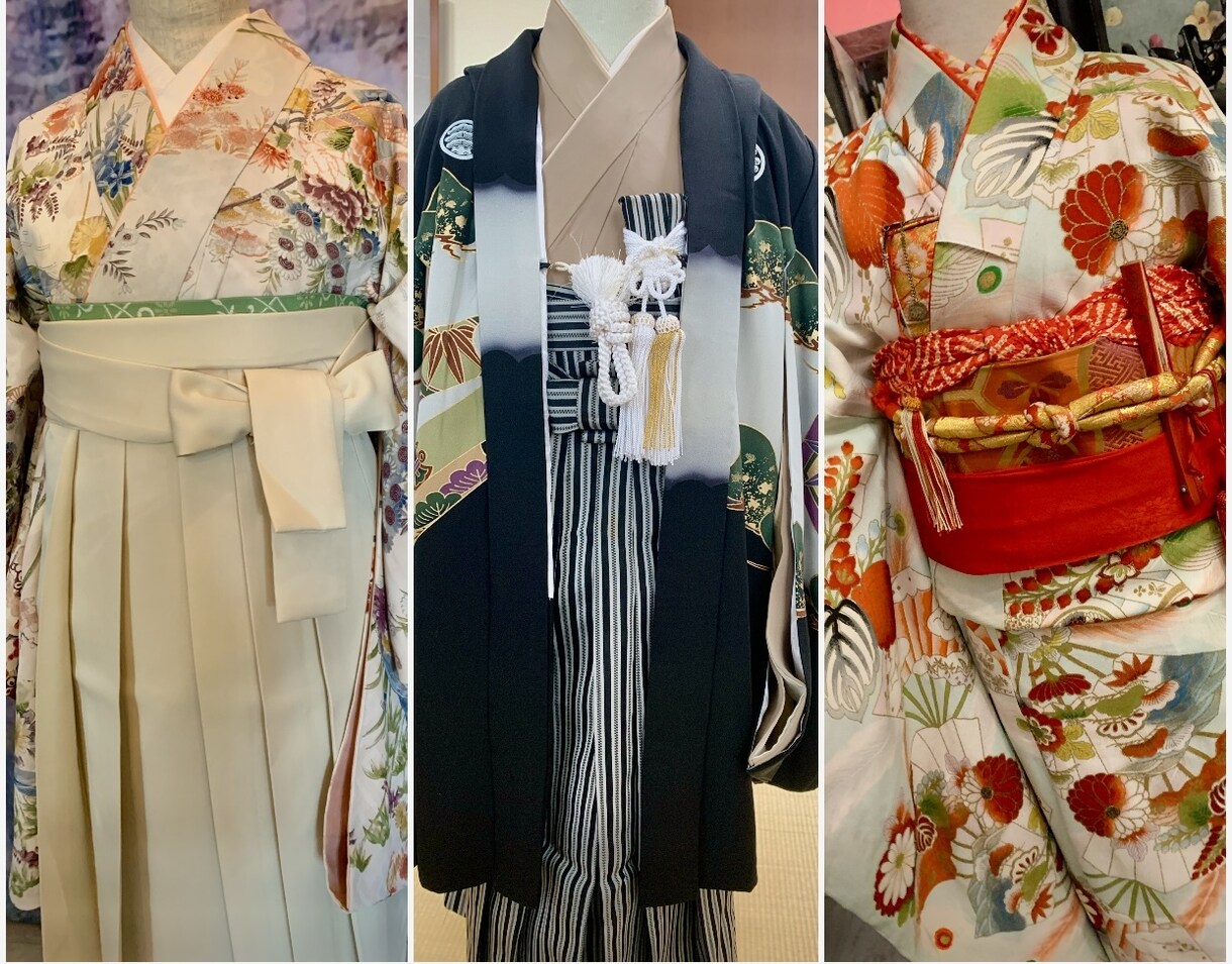 美しいシルエットの着物の着方、着せ方教えます 現役着付け講師、着付け師が着物の着方を時間内に解決致します。 イメージ7