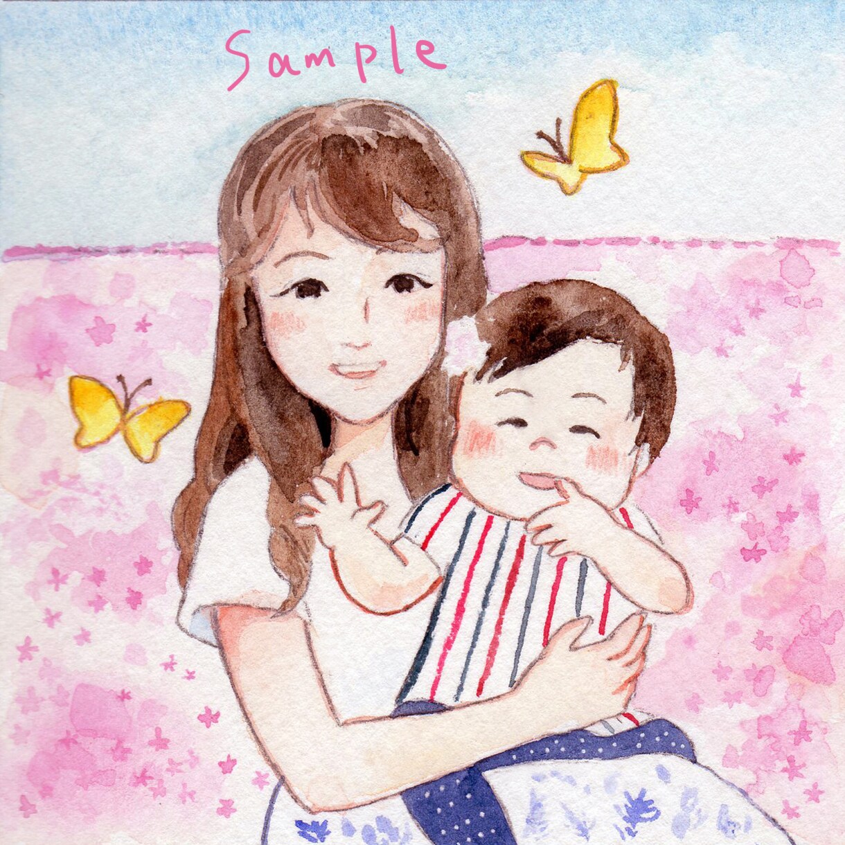 しっかりコース/ほのぼのタッチの似顔絵描きます 誕生日などの記念やプレゼントに。 イメージ5