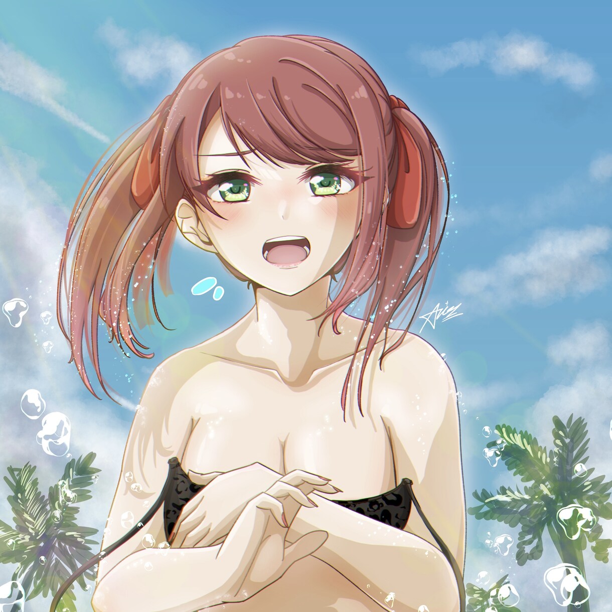 可愛い女の子のイラスト描きます アニメ塗りでオリキャラや推しキャラの顔だけでも描きます！ イメージ5